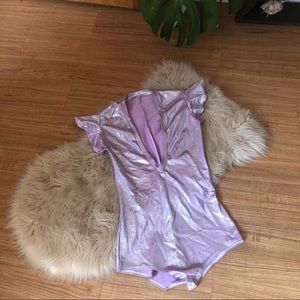 Metallic rave jumpsuit
